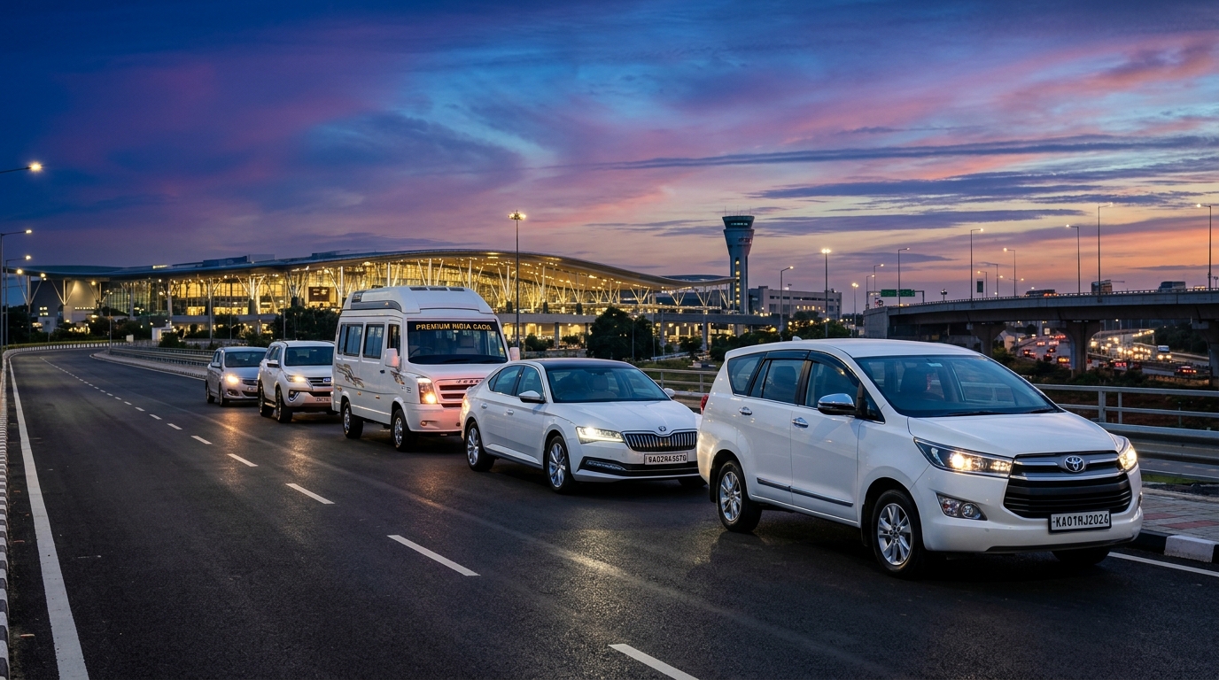 ATT Car Rental Fleet in Bangalore